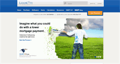 Desktop Screenshot of loancityhomeloans.com